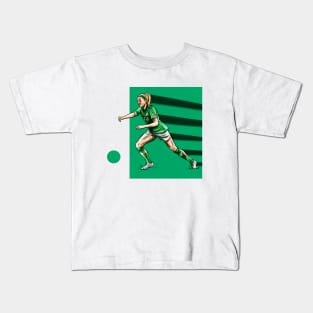 Denise O' Sullivan Ireland Womens National Team Football Artwork Kids T-Shirt